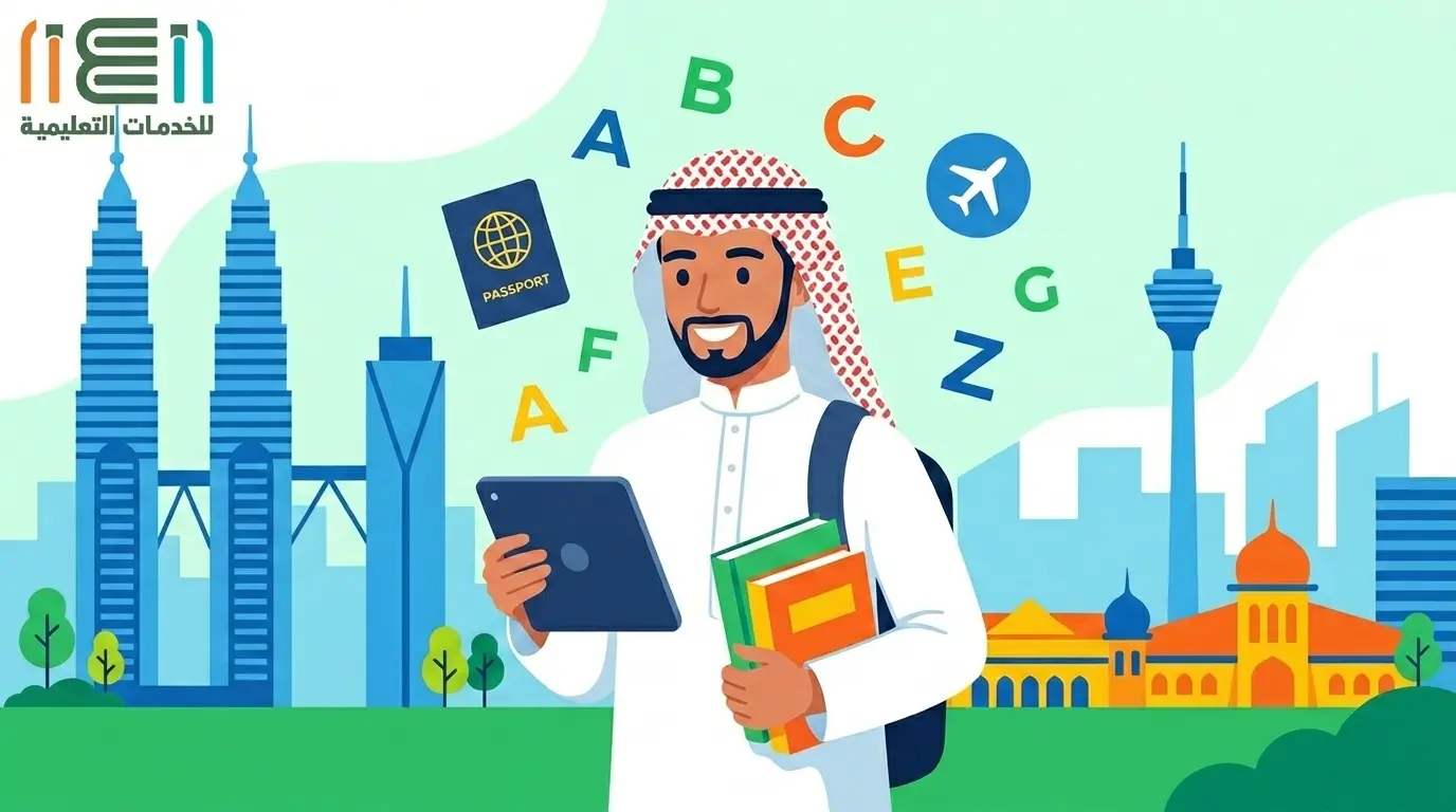 طالب عربي يبحث عن افضل معاهد تعلم اللغة الانجليزية في ماليزيا